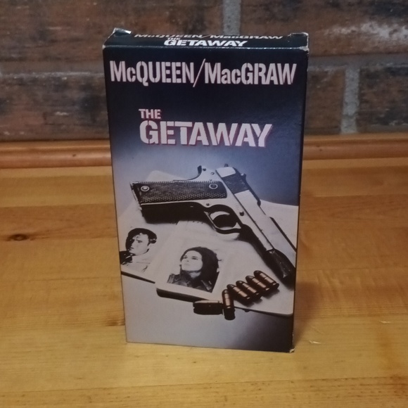 6/$15 The getaway 1972 vhs tape - Picture 7 of 7